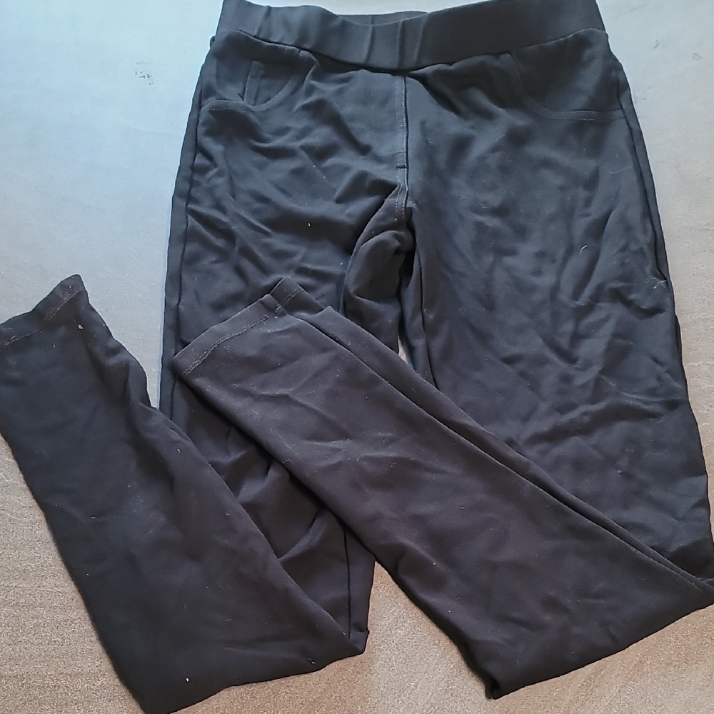 Guess Girl Black Leggings 16 JUNIOR